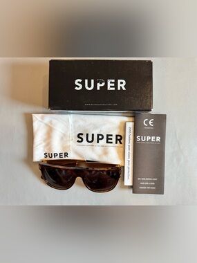 RETROSUPERFUTURE Flat Top Francis Havana 
Sunglasses
